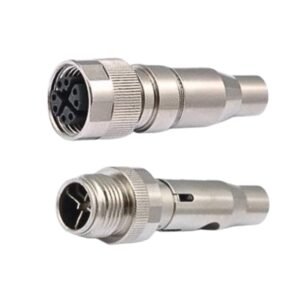 M12X type welding wire connector
