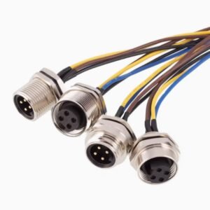 7/8 connector rear lock panel cable connector