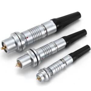 K-type connector TGG1 straight plug with tail cover sheath