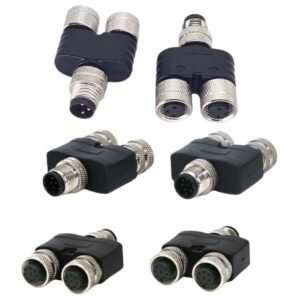 M8 connector Y-type adapter