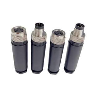 M8 connector circular plastic shell connector