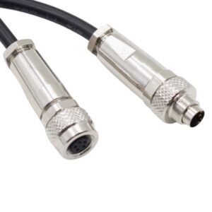 M8 connector welding circular metal connector