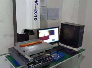 Second dimension testing machine