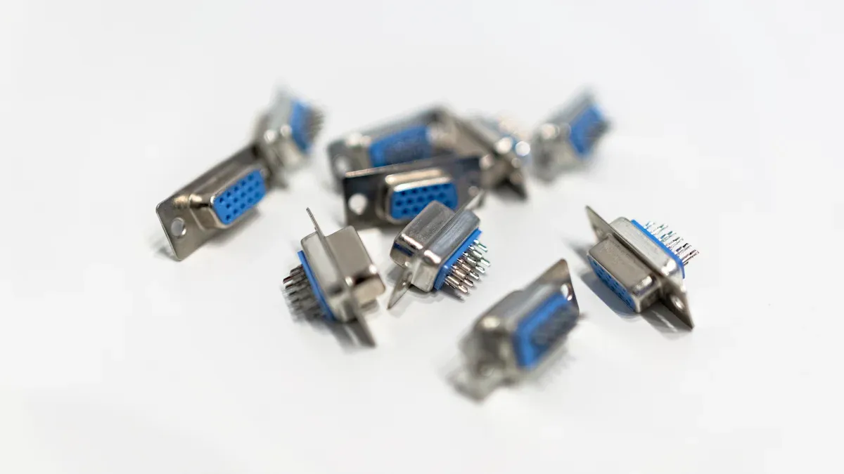 Amphenol M12 X-Coded Connectors: 3D Models for Design Integration